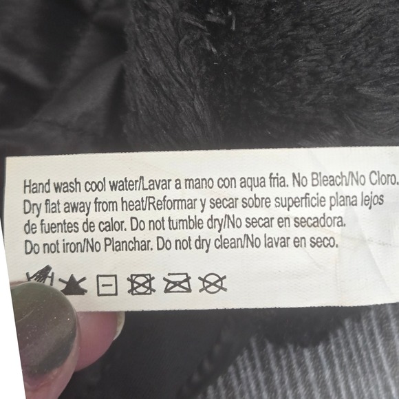 Isotoner Womens Lined Gloves Black Size Small Medium Style 30530 - Picture 7 of 8